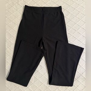 Ribbed Women’s High Rise Flare Pants